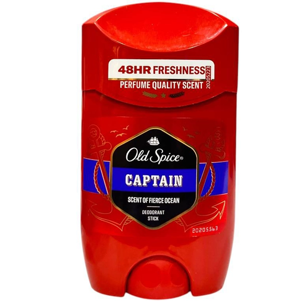 مام استیک الد اسپایس اورجینال کاپیتان صابونی ضد تعریق 48 ساعته 50 گرم | Old Spice DEODORANT StiCK CAPTAIN 48HR 50g